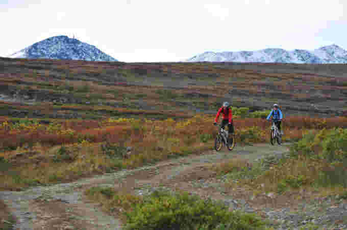 Gouvernement du Yukon / Derek Crowe : Piste de vélo de montagne Carcross.  Soumis.