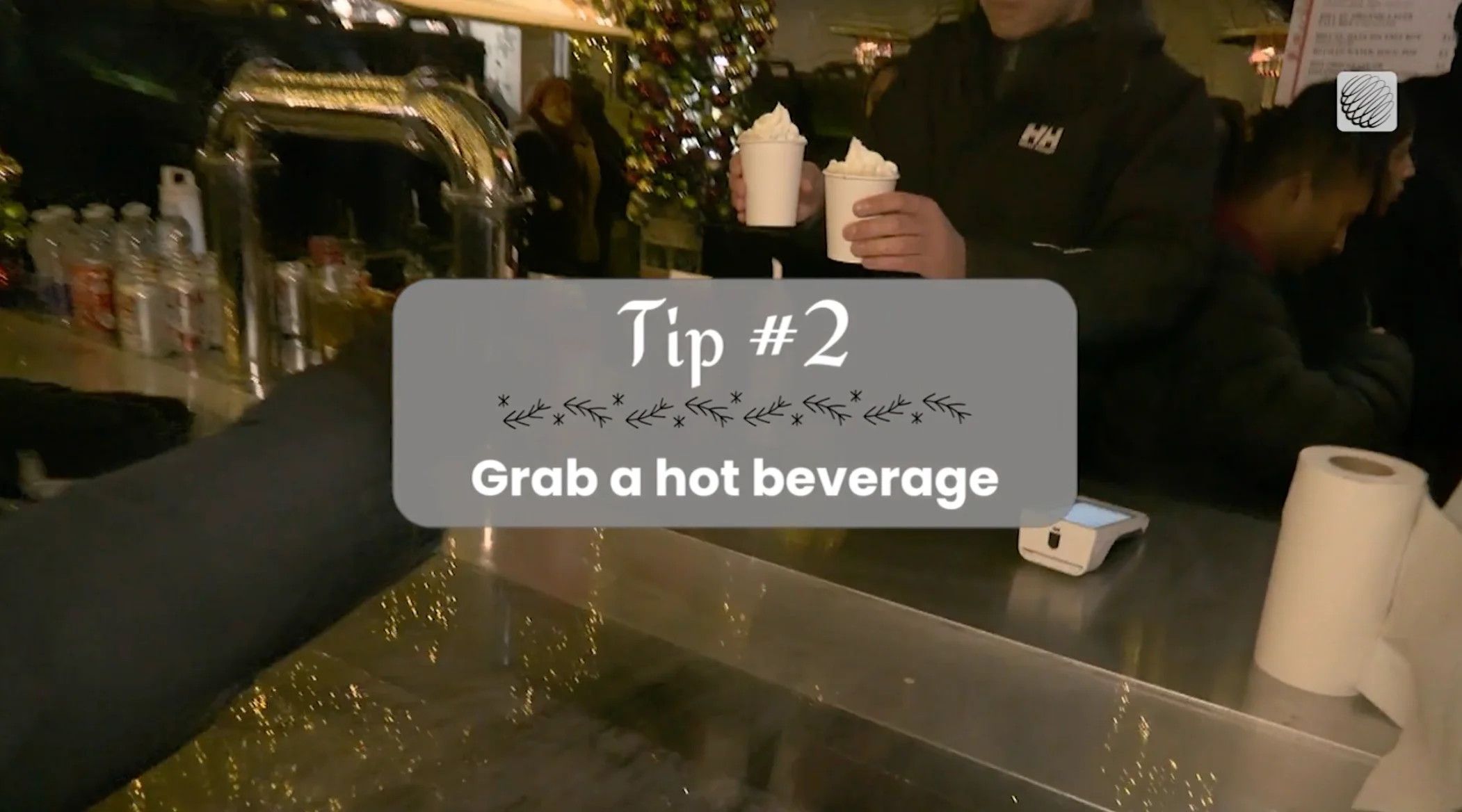 TWN: Warm up with a beverage in the cold
