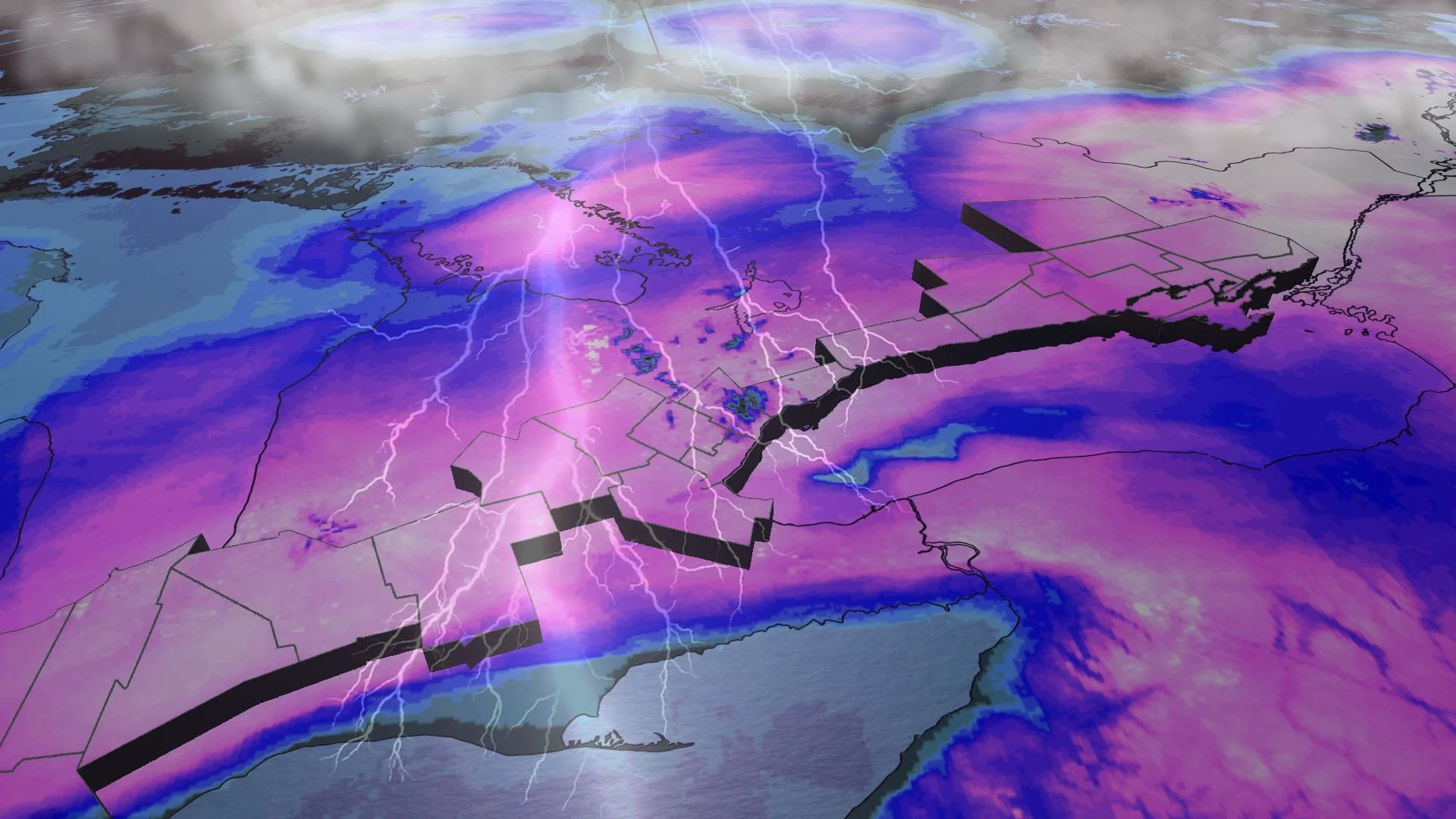 How vivid thundersnow stole the show in Toronto's big snowstorm