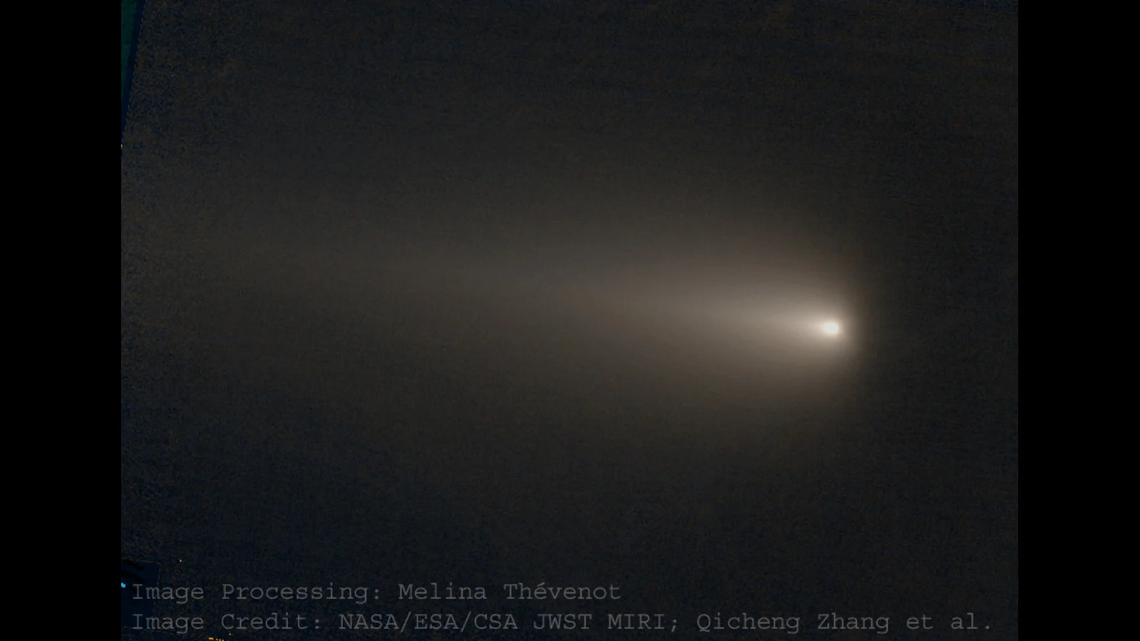 Comet C2026 A1 MAPS imaged by JWST MIRI