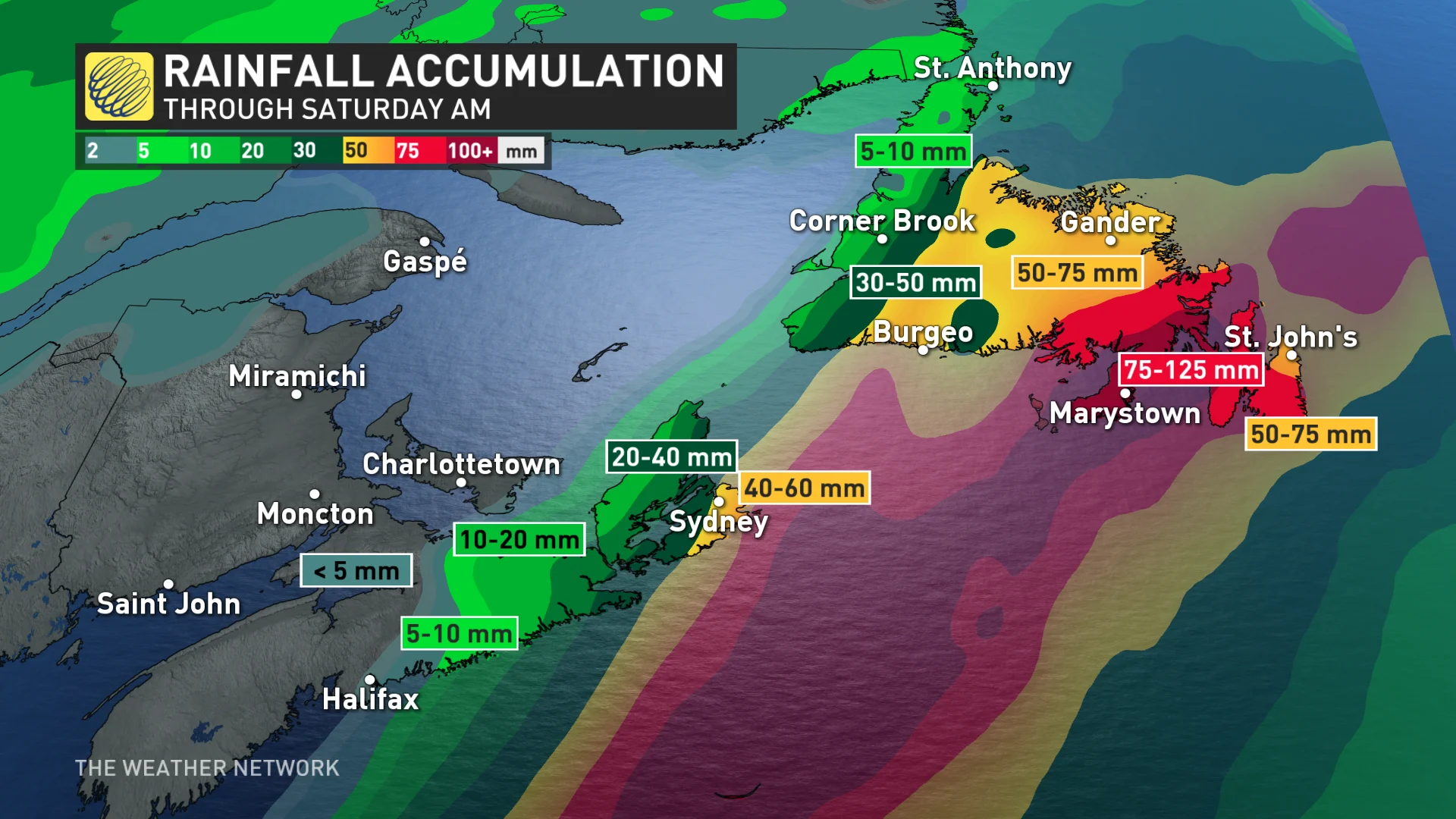 Baron - ATL rain totals