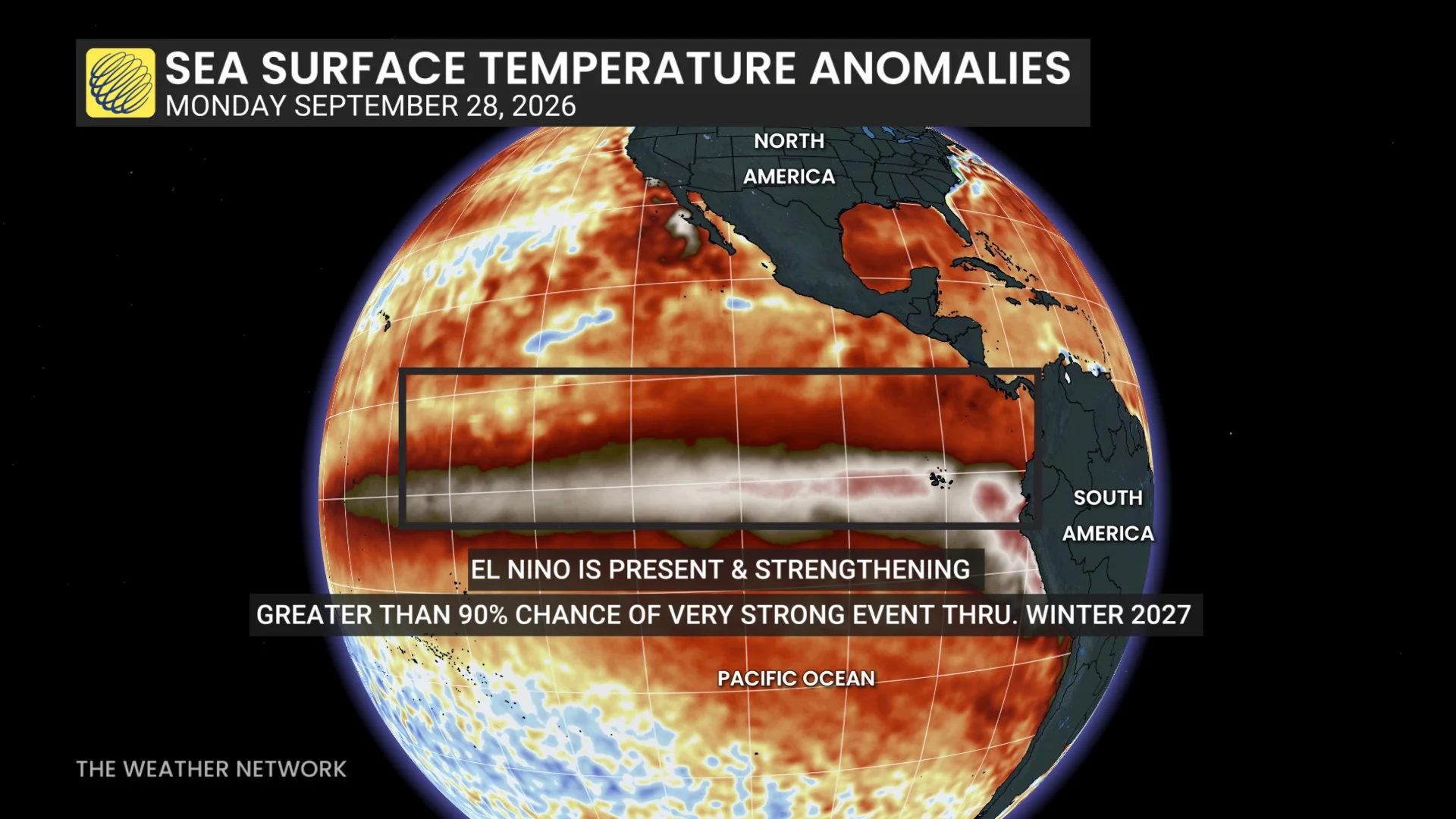 El Nino SSTA - Sep 28 2026
