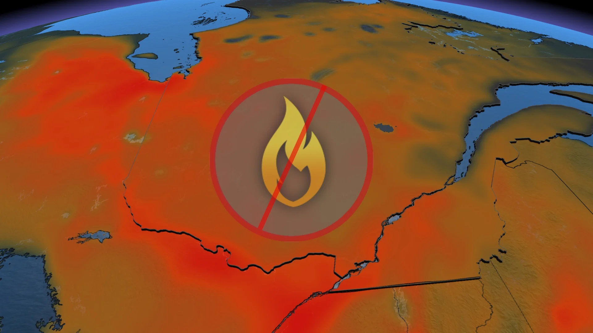 Most of Quebec is facing a high forest fire threat due hot and dry conditions this month. Details, here