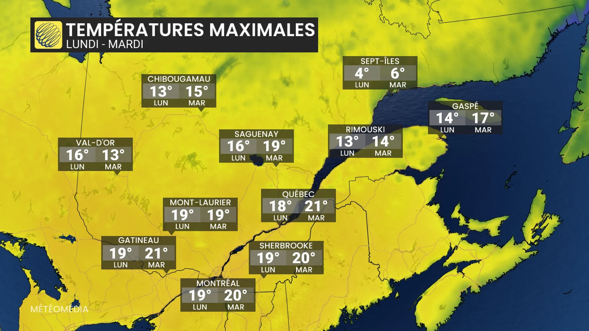 Début de semaine : retour d'une barre symbolique au Québec