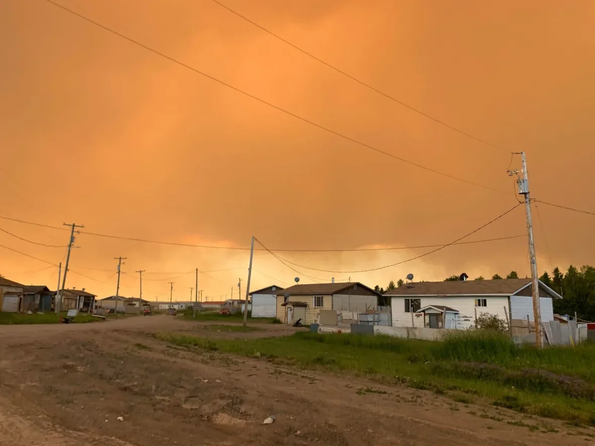 wildfire-near-pukatawagan/Submitted by Serena Dumas via CBC