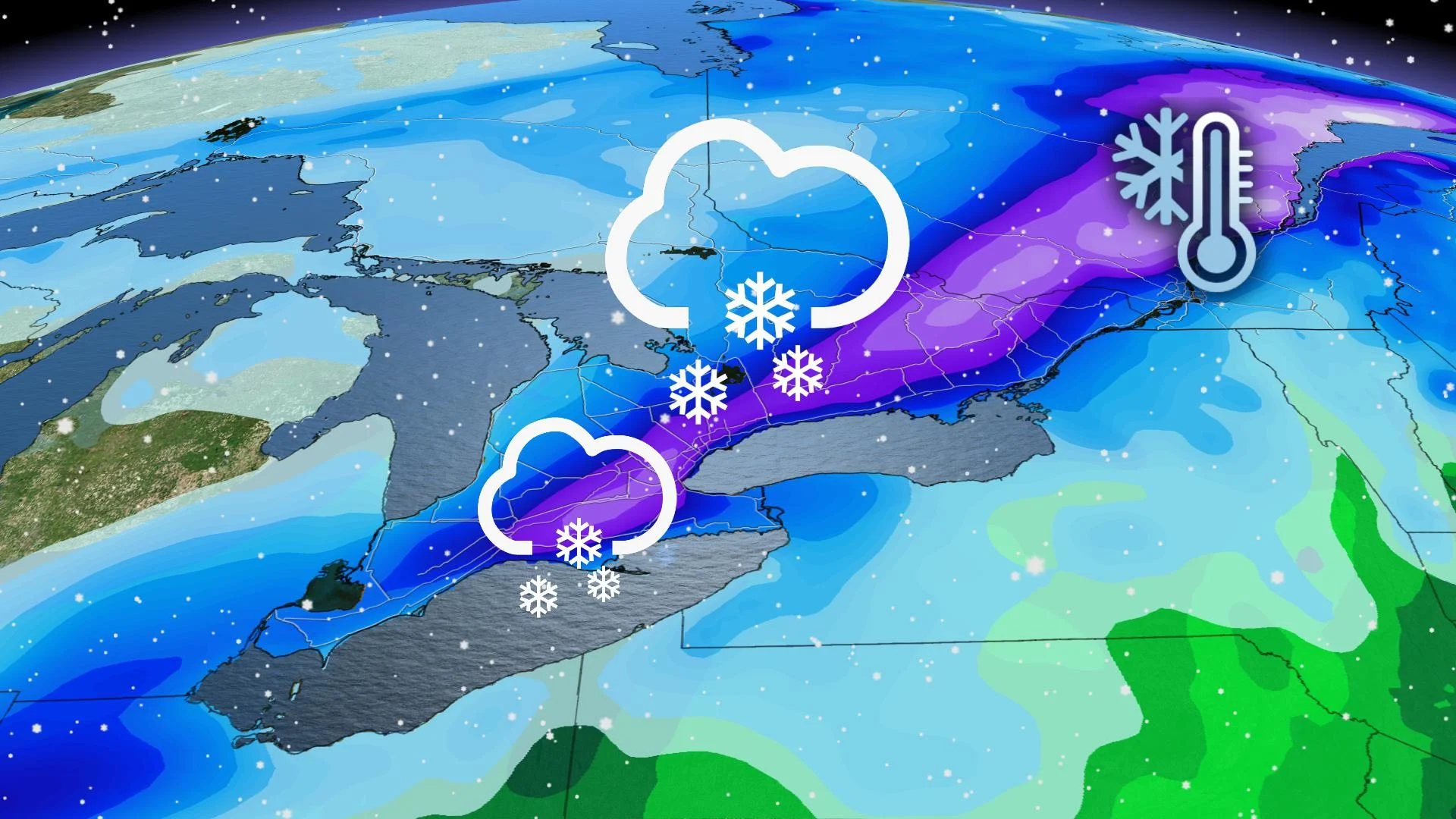Hefty shot of 10-15 cm of snow likely to impact travel in Ontario