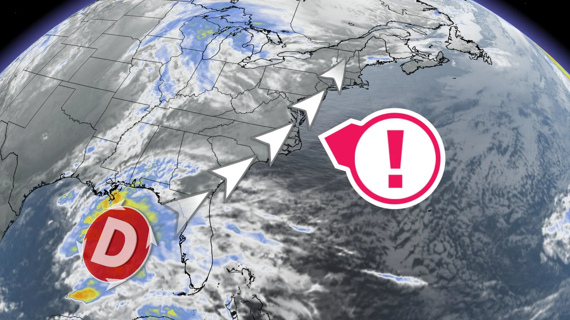 Prochain système : des dégâts sur 2 000 km avant de frapper le Québec