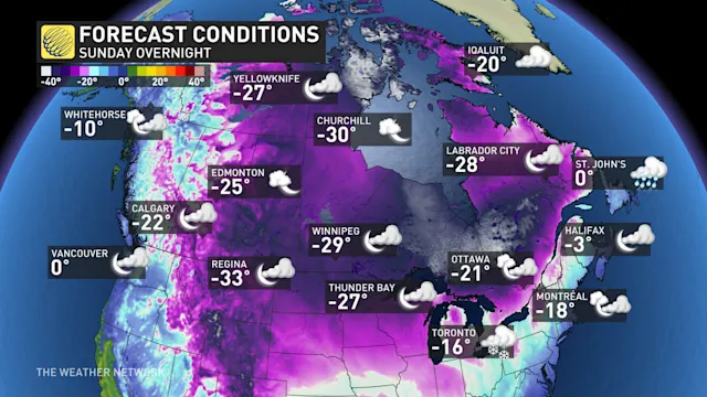 Polar vortex set to invade Canada and the U.S. with dangerous cold ...