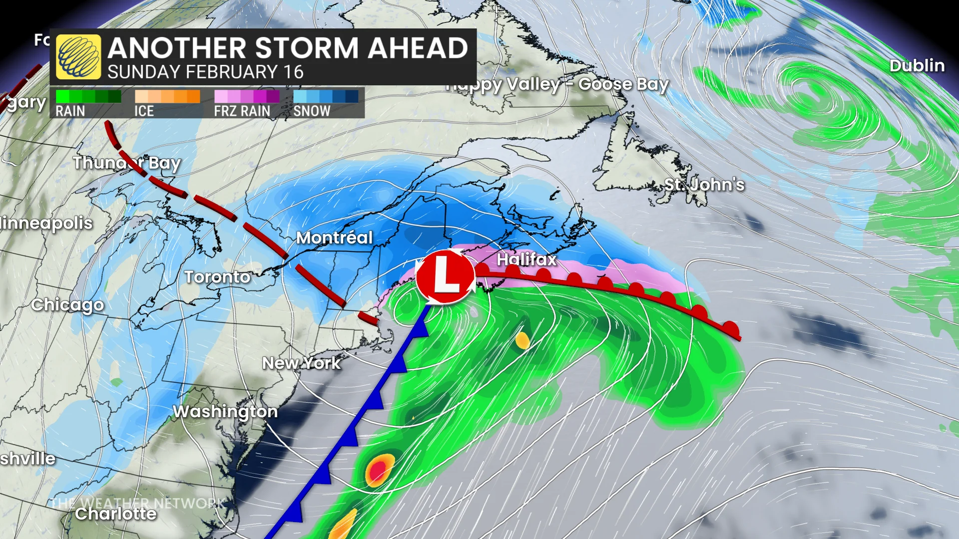 Baron - ATL weekend storm - Feb13