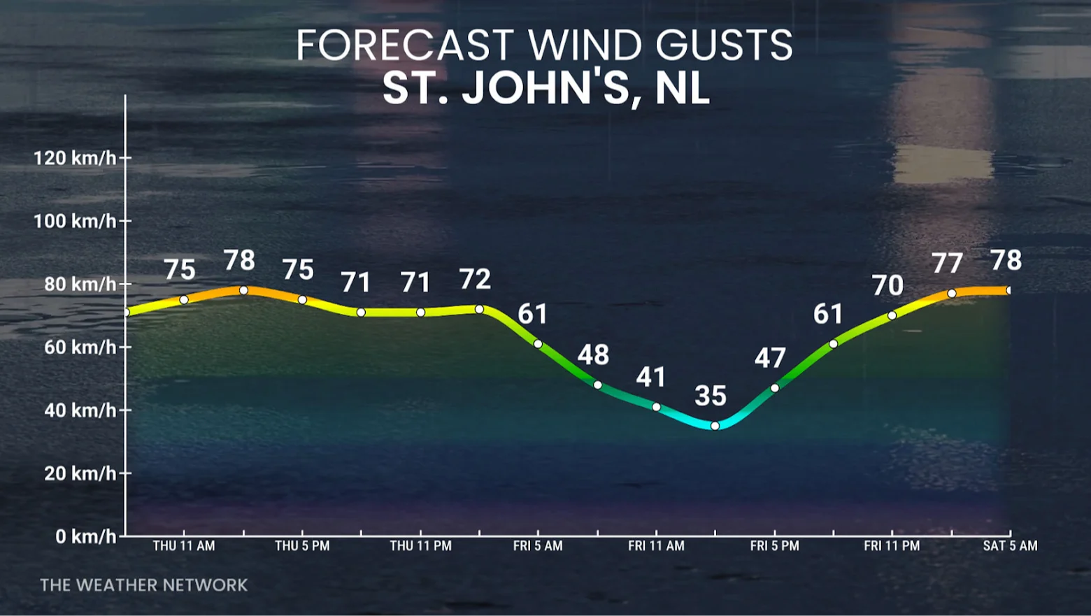 Blizzard, Snow, Snowfall, Cold, Wind, Newfoundland, December 24, 2025. (The Weather Network)