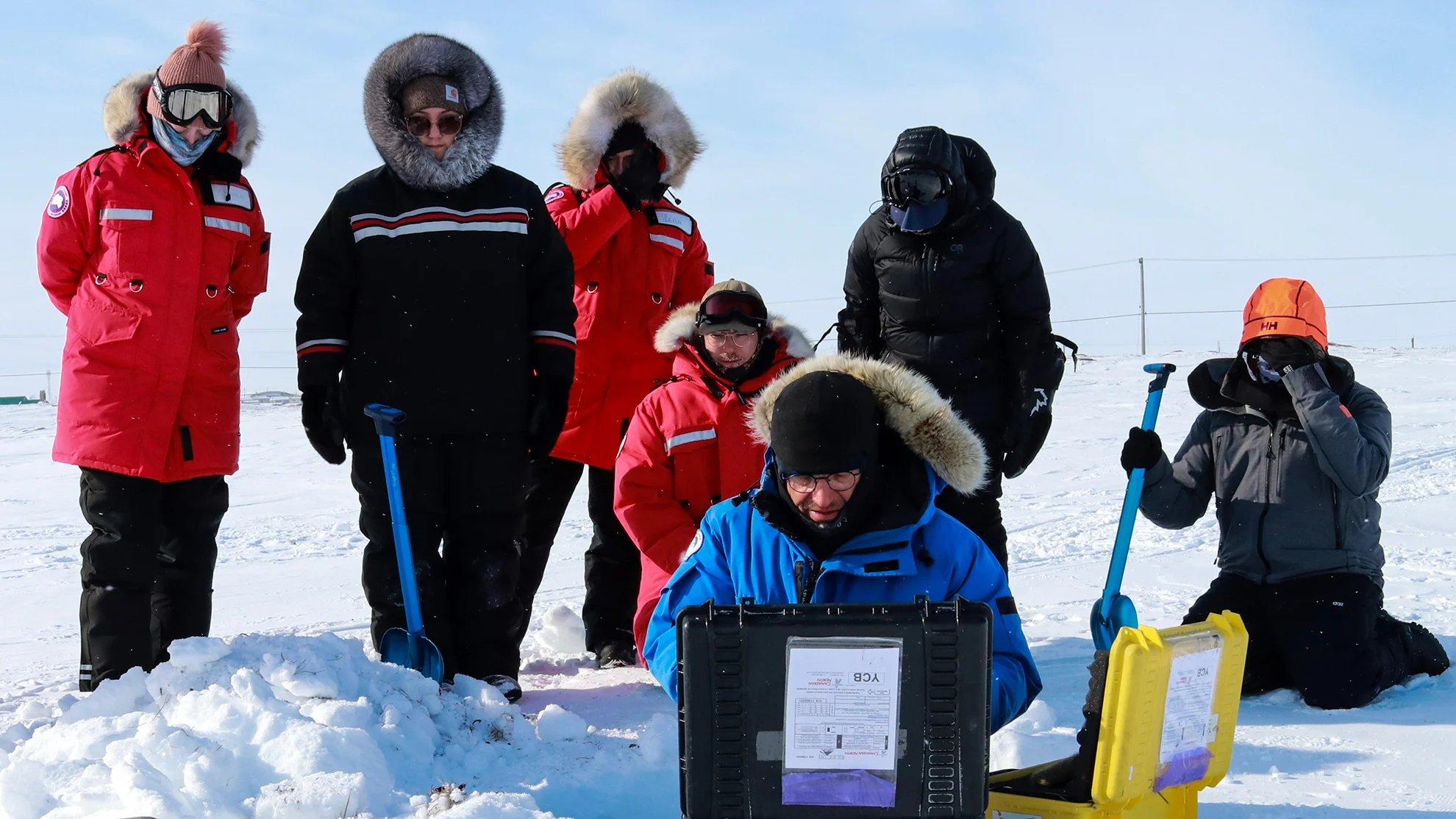 Meet the students studying the fate of Arctic snow