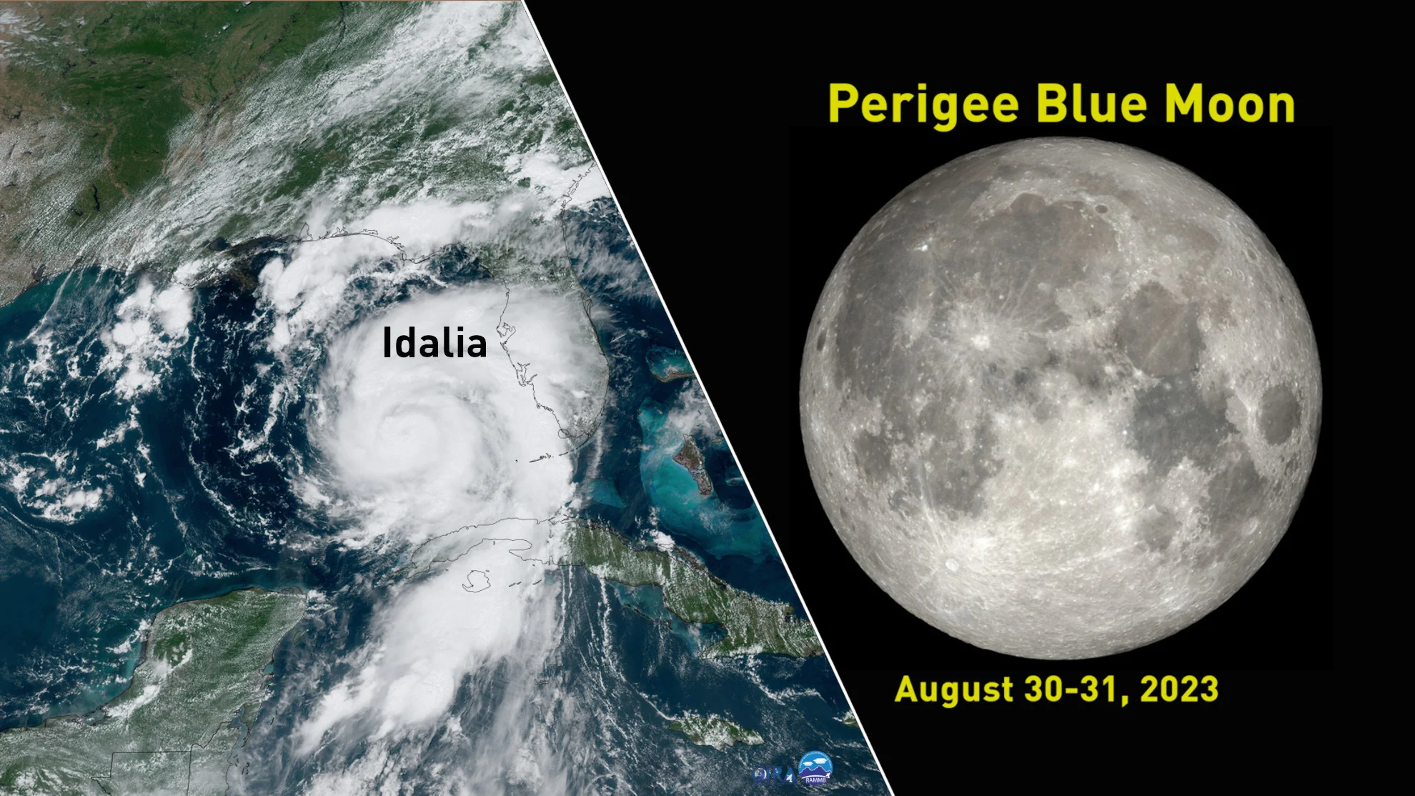 The rare blue supermoon could worsen Hurricane Idalia's impact on Florida