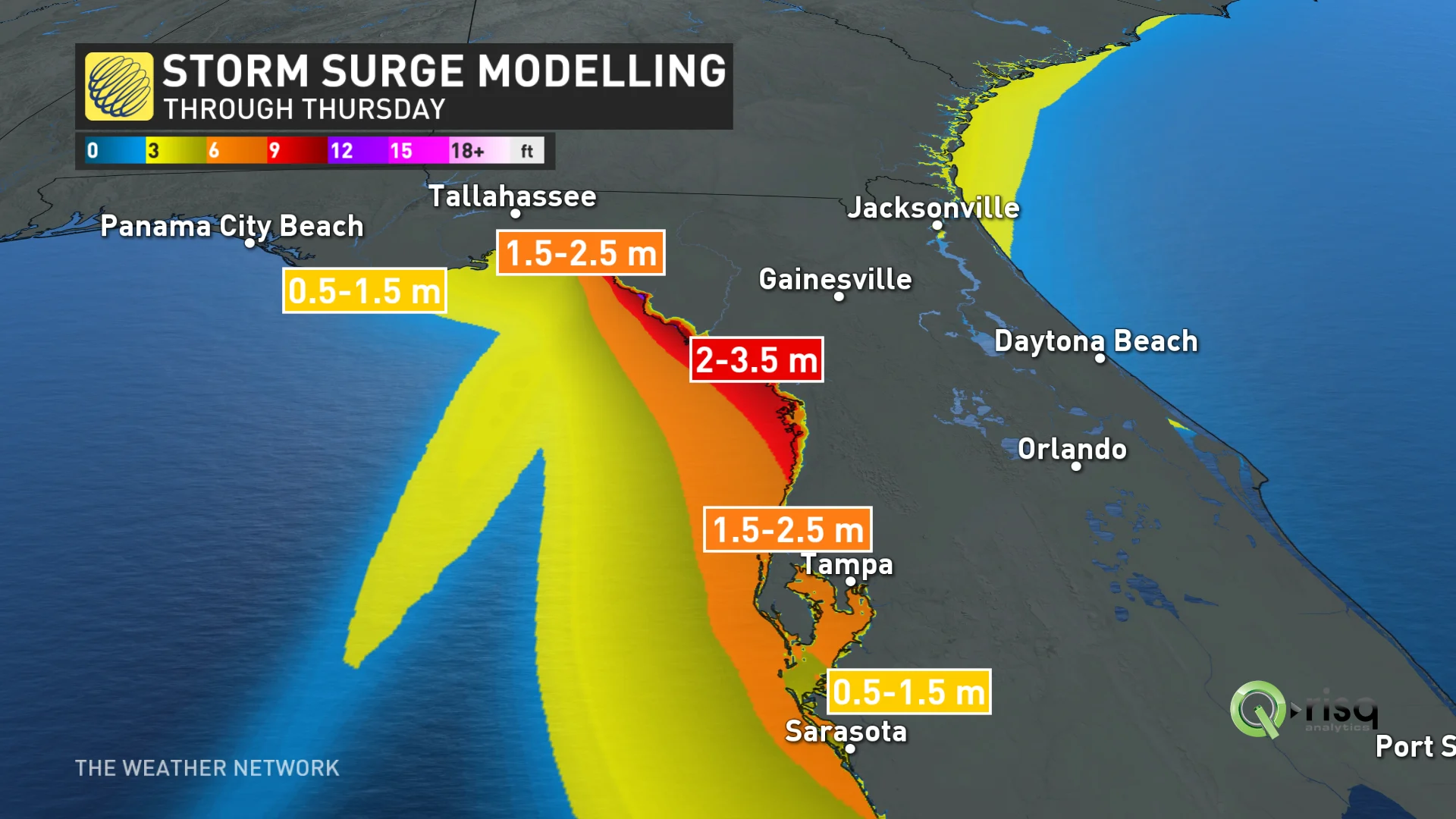 Baron - Helene storm surge - Sept24