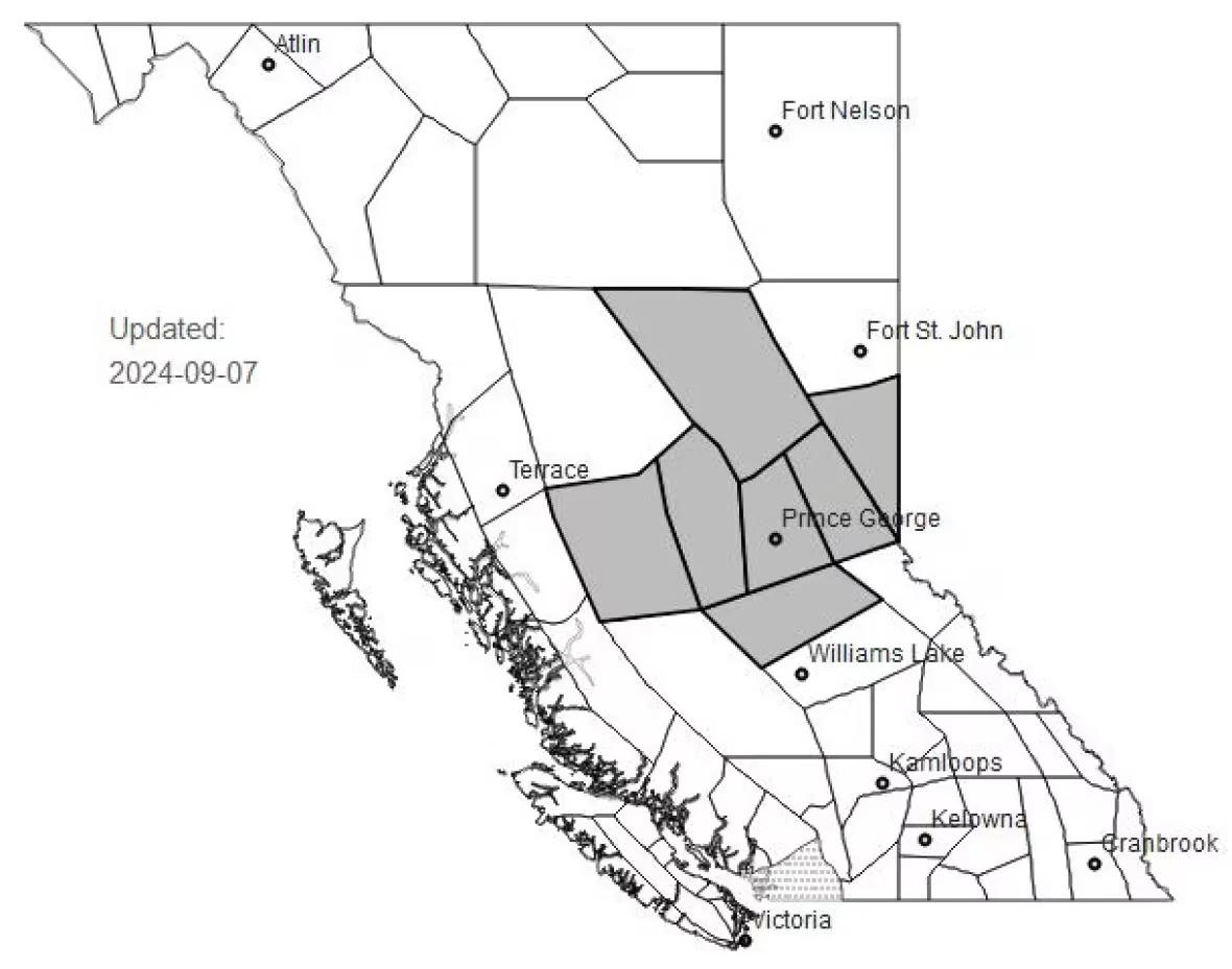 CBC: smoke bulletin B.C.