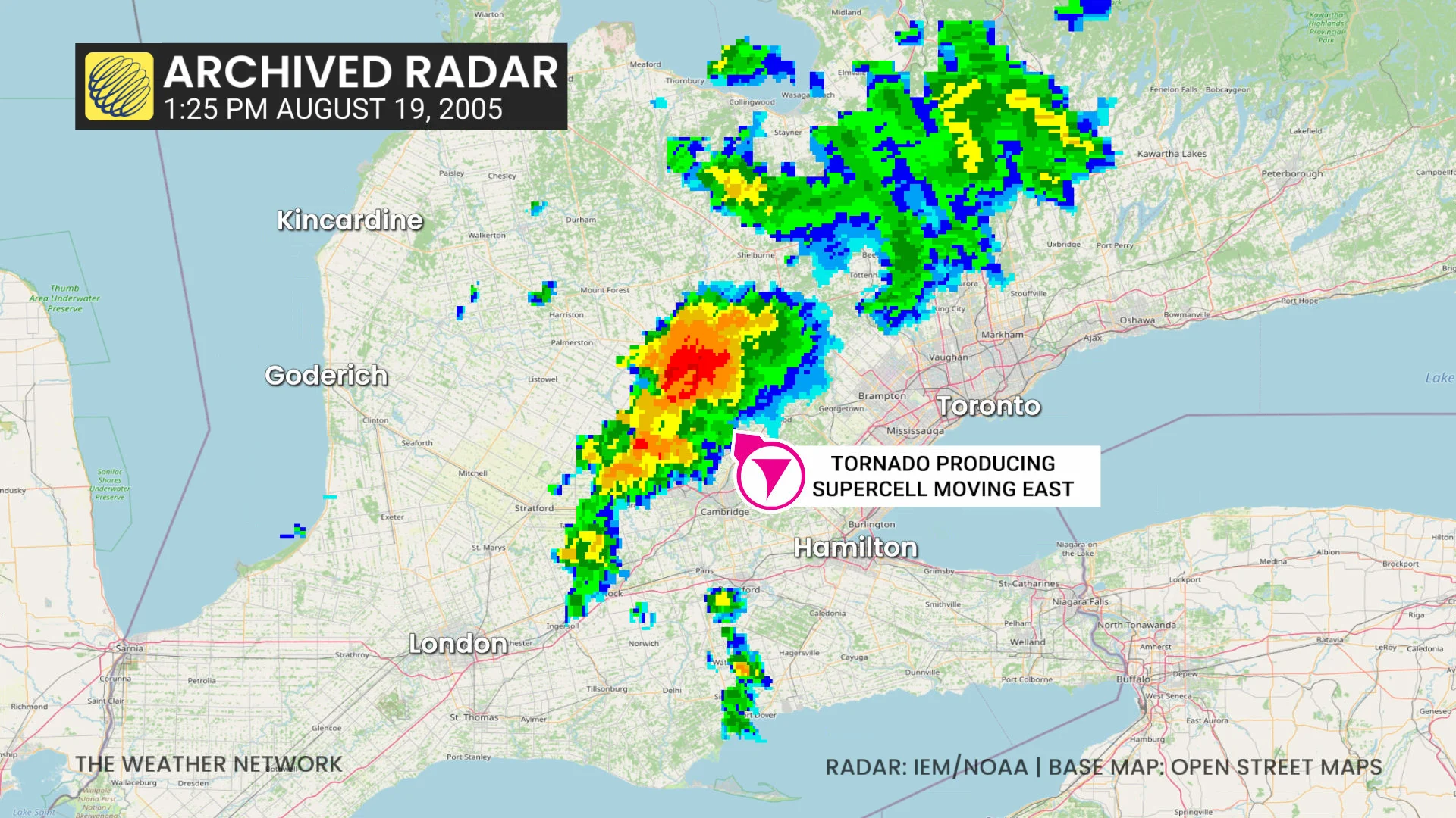 August 19 2005 Radar Ontario