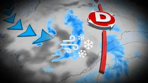 Bourrasques et bordée : jusqu’à 15 cm de neige au Québec. Détails ici.