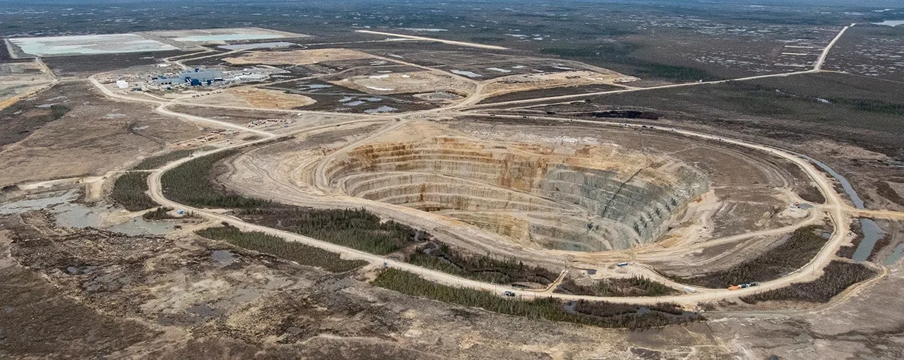 De Beers Victor mine