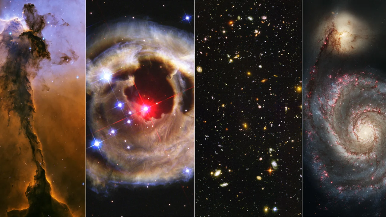 New Hubble video shows off 20 years of its most spectacular views of space