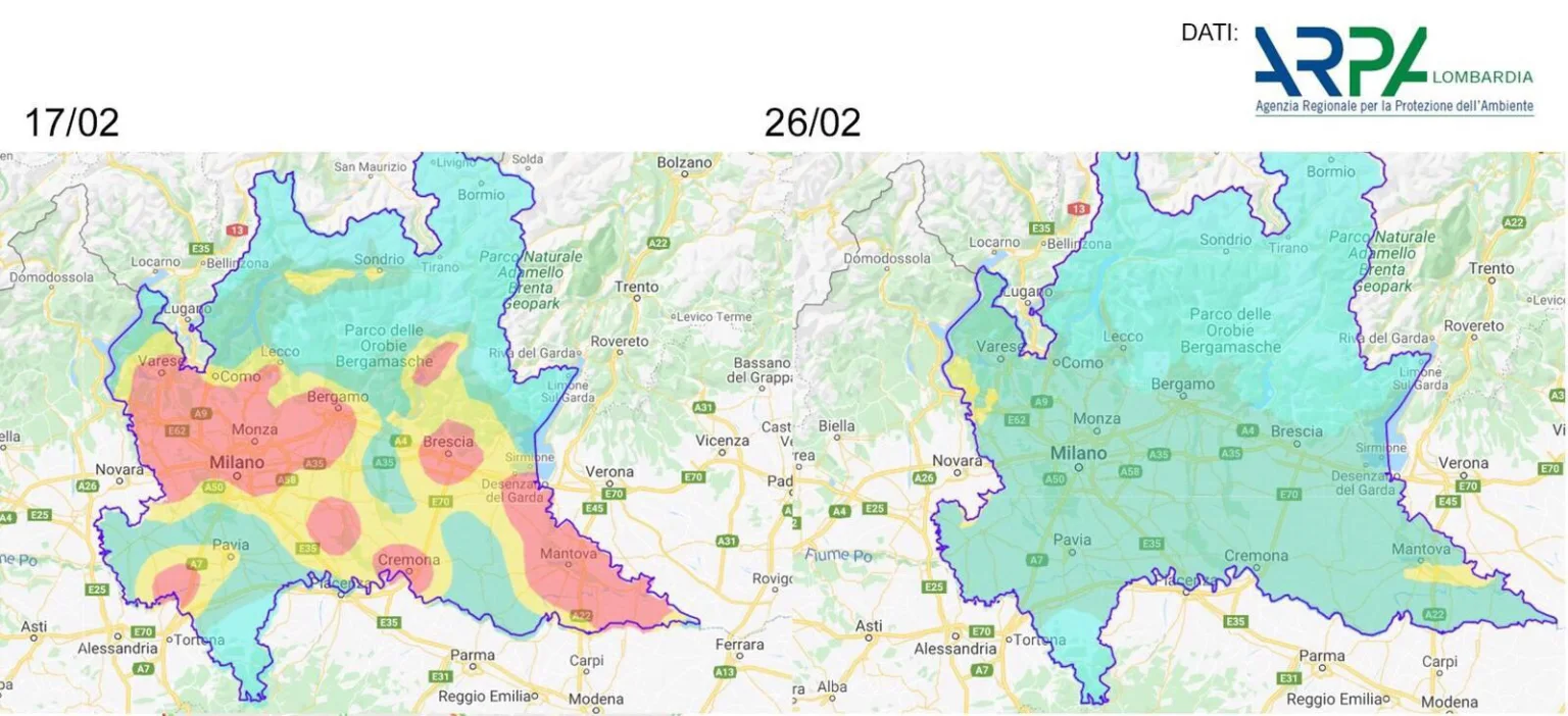 Particulate matter Italy