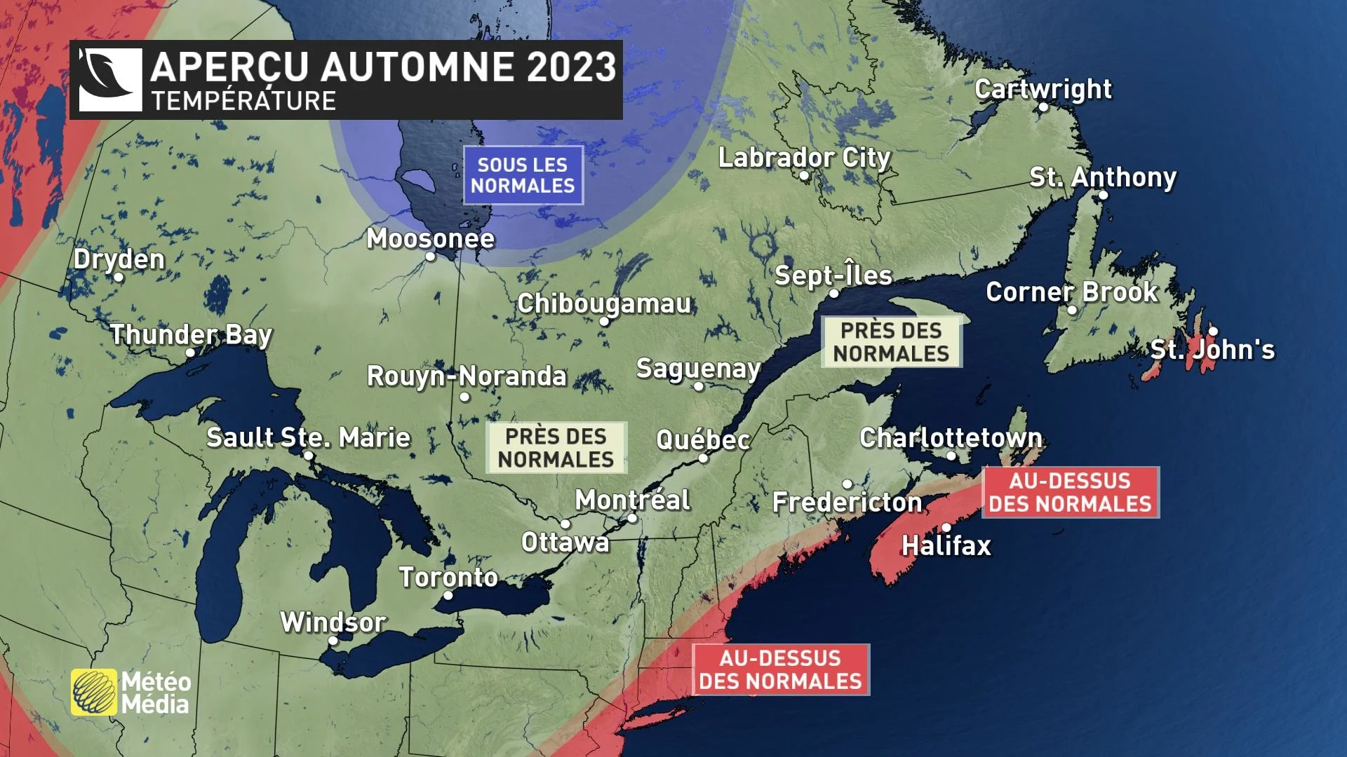 Aperçu de l'automne il sera trompeur pour trois raisons MétéoMédia