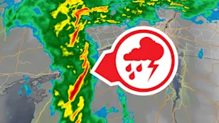 Des orages particulièrement violents aux portes du Québec