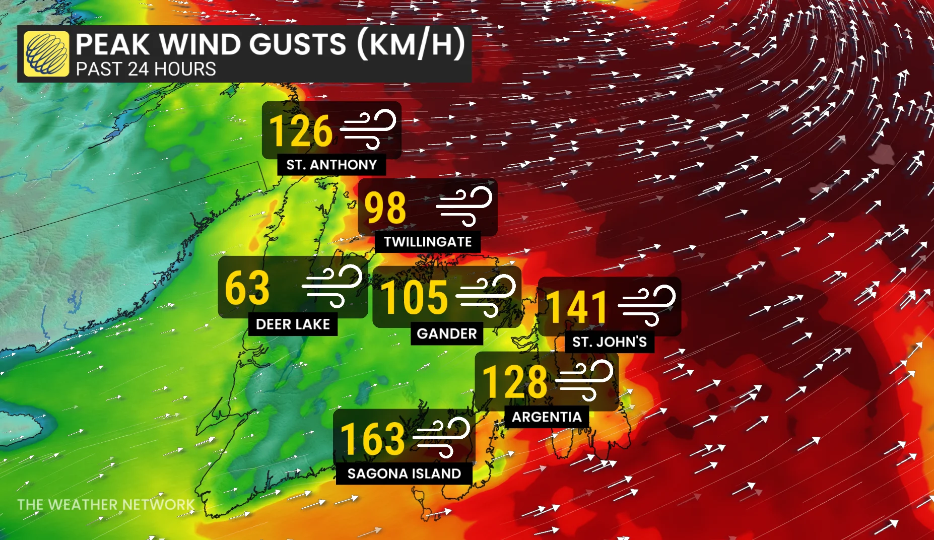 Baron - NL wind gusts - Jan 12