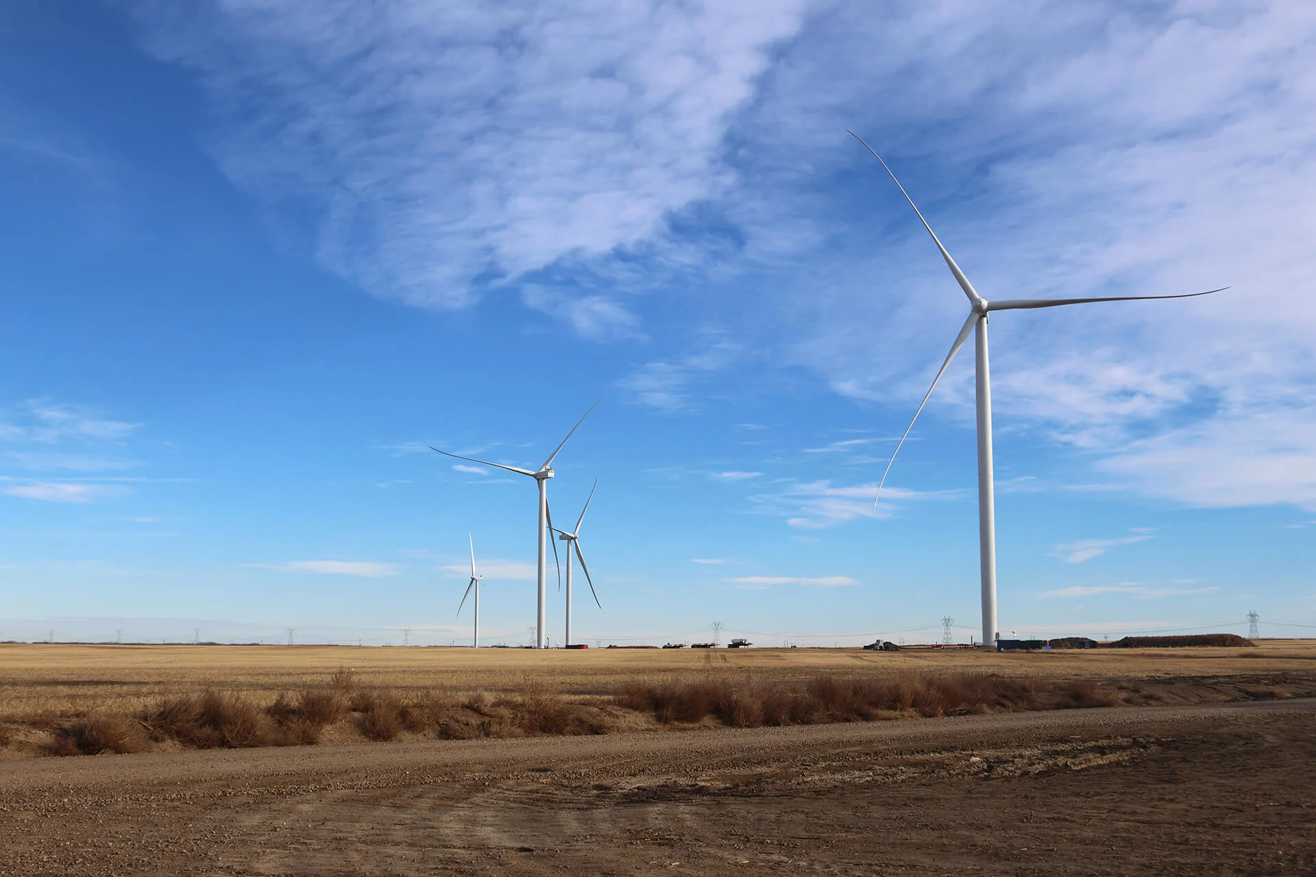 Garden Plain wind farm in Alberta