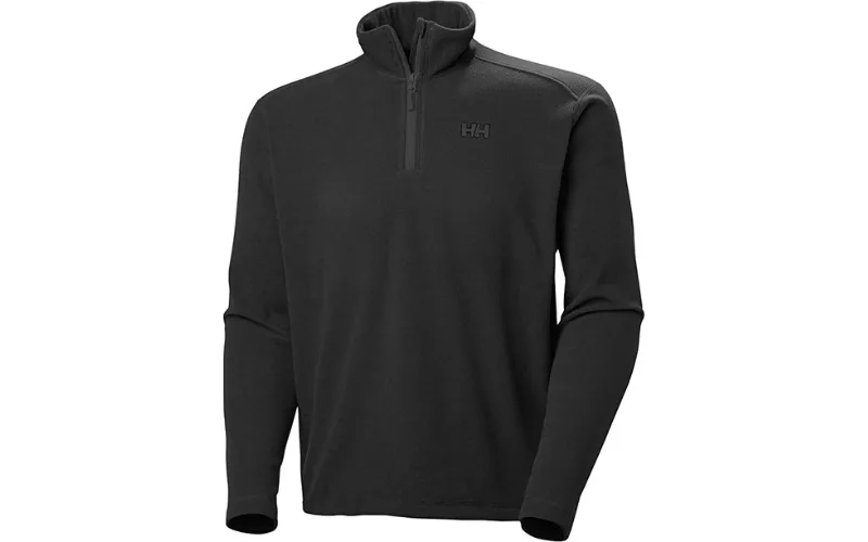 Amazon, Helly Hansen Men's Half Zip Fleece, CANVA, winter hiking guide