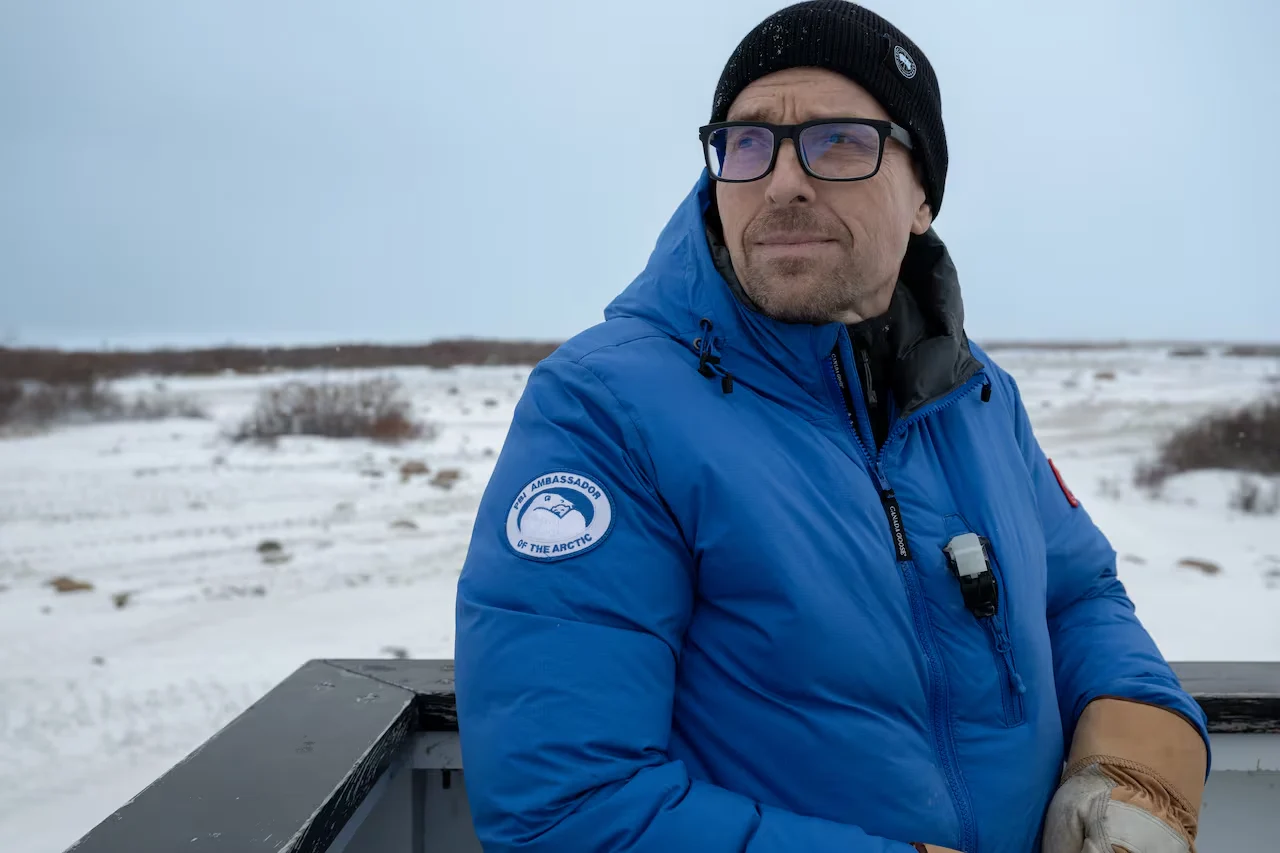 Geoff York, Polar Bear, Bear-dar, North, Canada, AI, January 03, 2026. (Photo by Jenny Wong/ Polar Bears International)