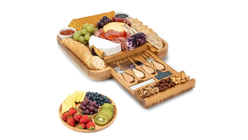 Amazon, cheese board, CANVA, summer picnics