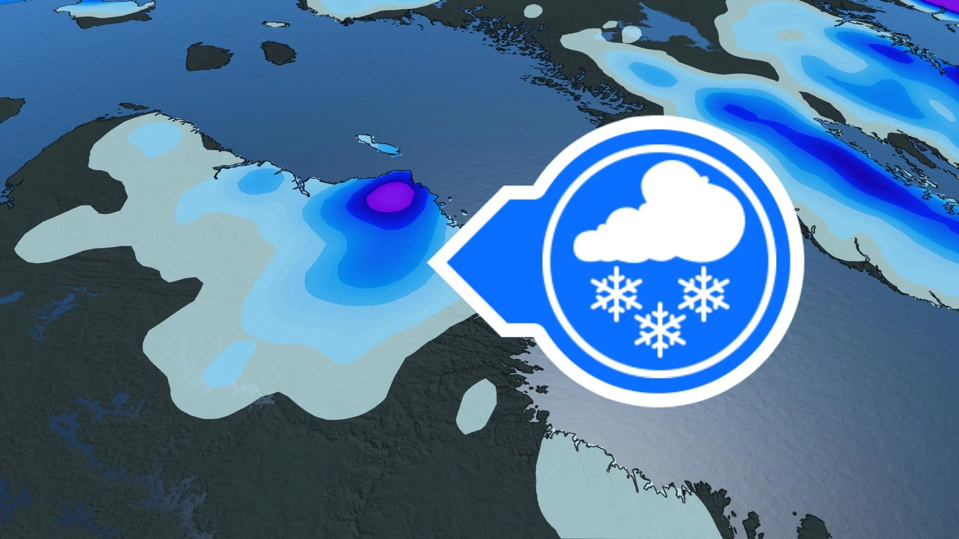 Le gel et la première neige sont arrivés au Québec