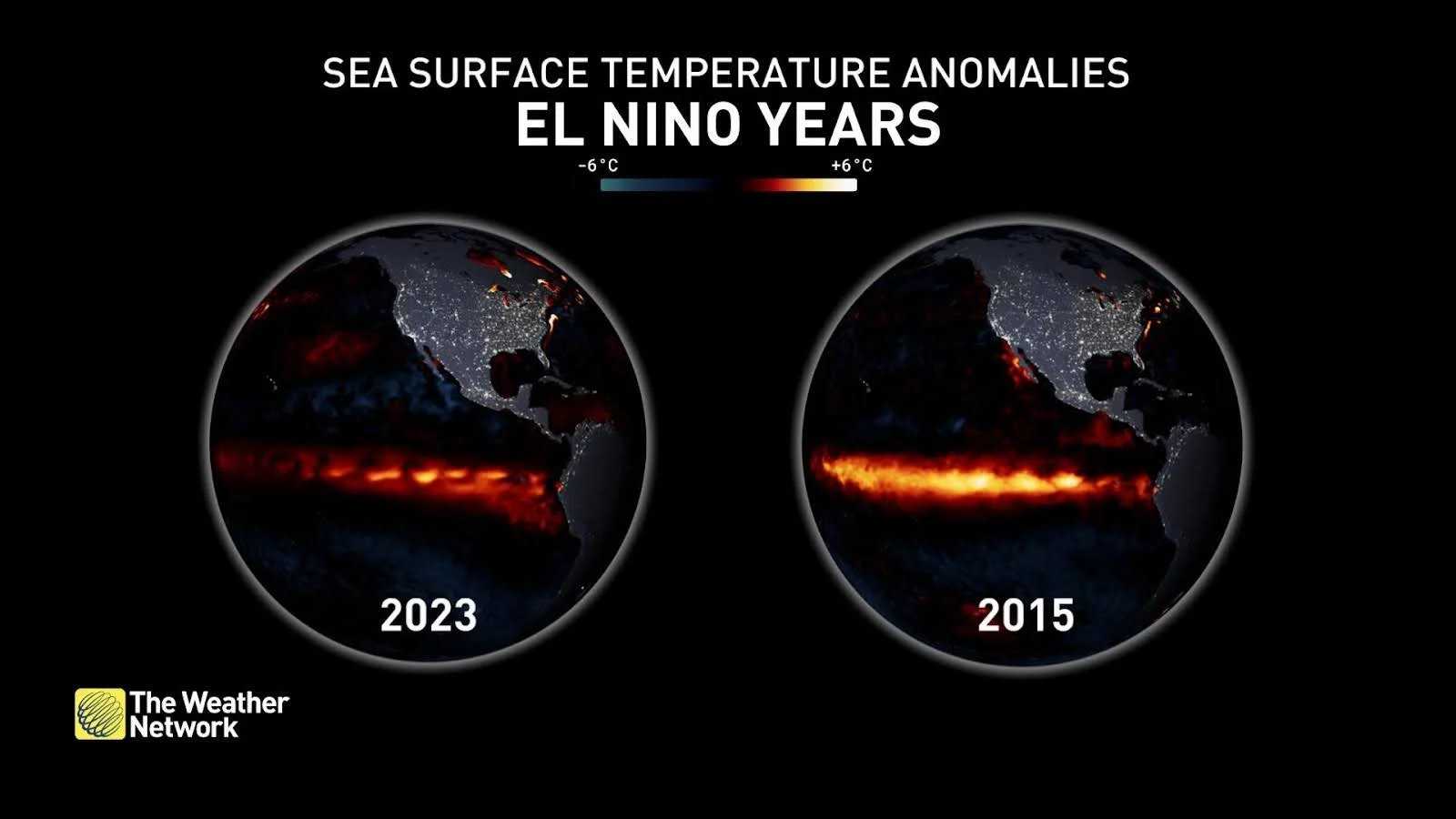 2015 vs 2023 El Nino