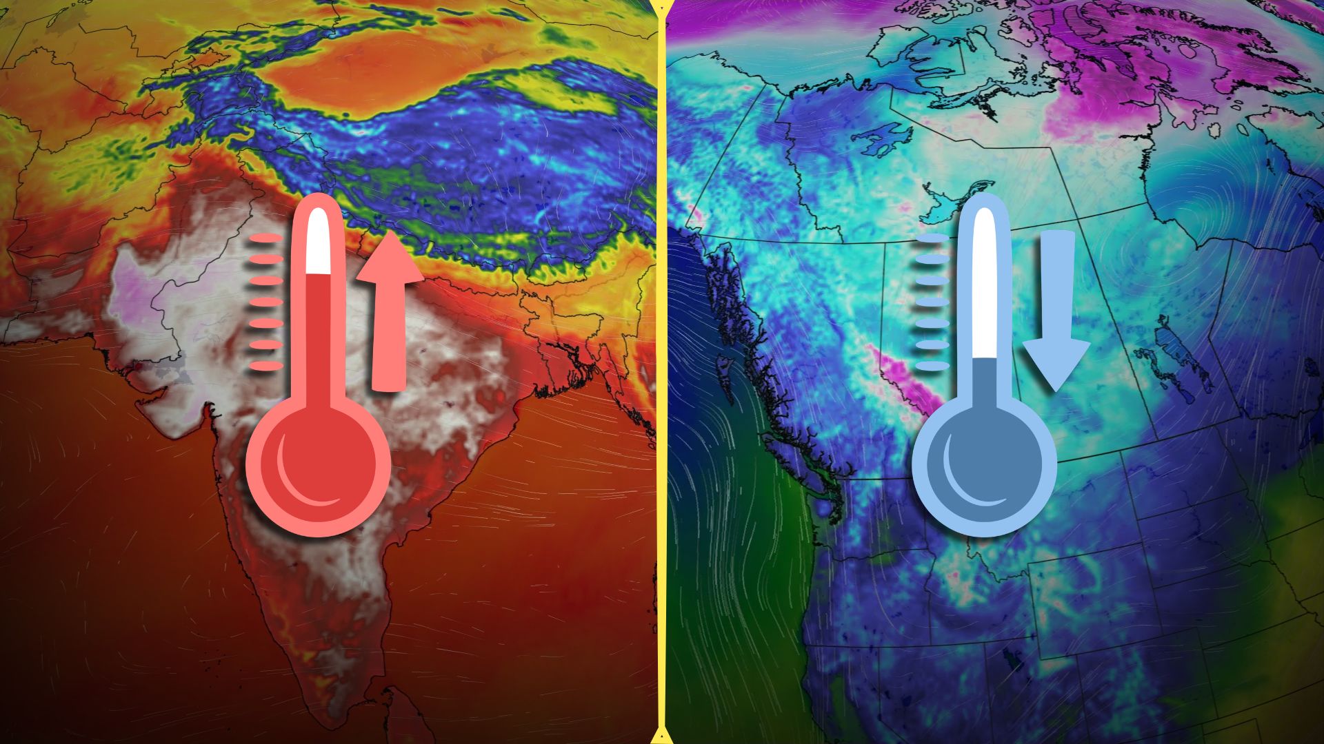 A tale of two extremes sends temperatures soaring into the 40s - The ...