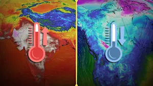 -4°C or 44°C? Canada takes part in this tale of two extremes