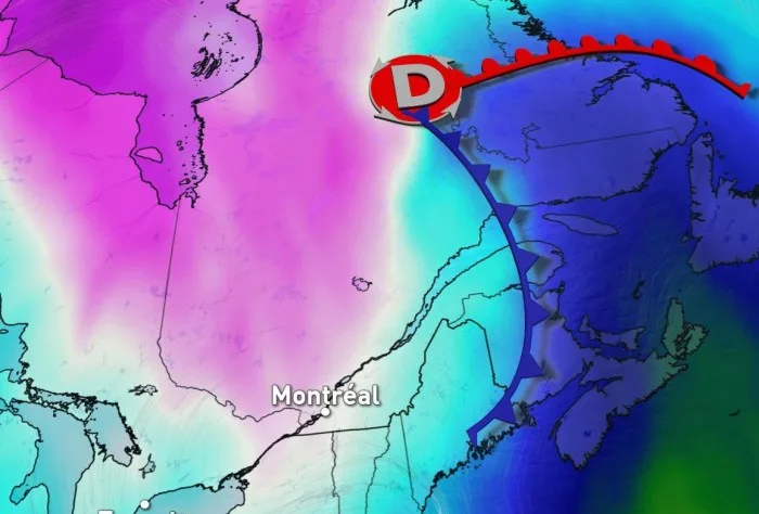 Le froid passe à l'extrême au Québec