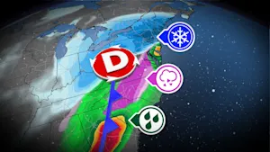 Du Mexique au Québec : conditions hivernales extrêmes. Détails ici. 