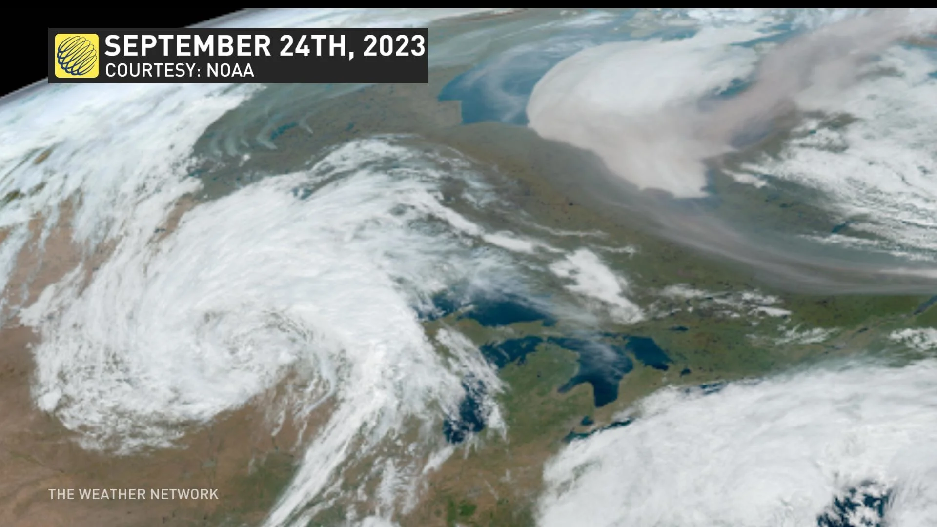 Canada Satellite September 24 2023