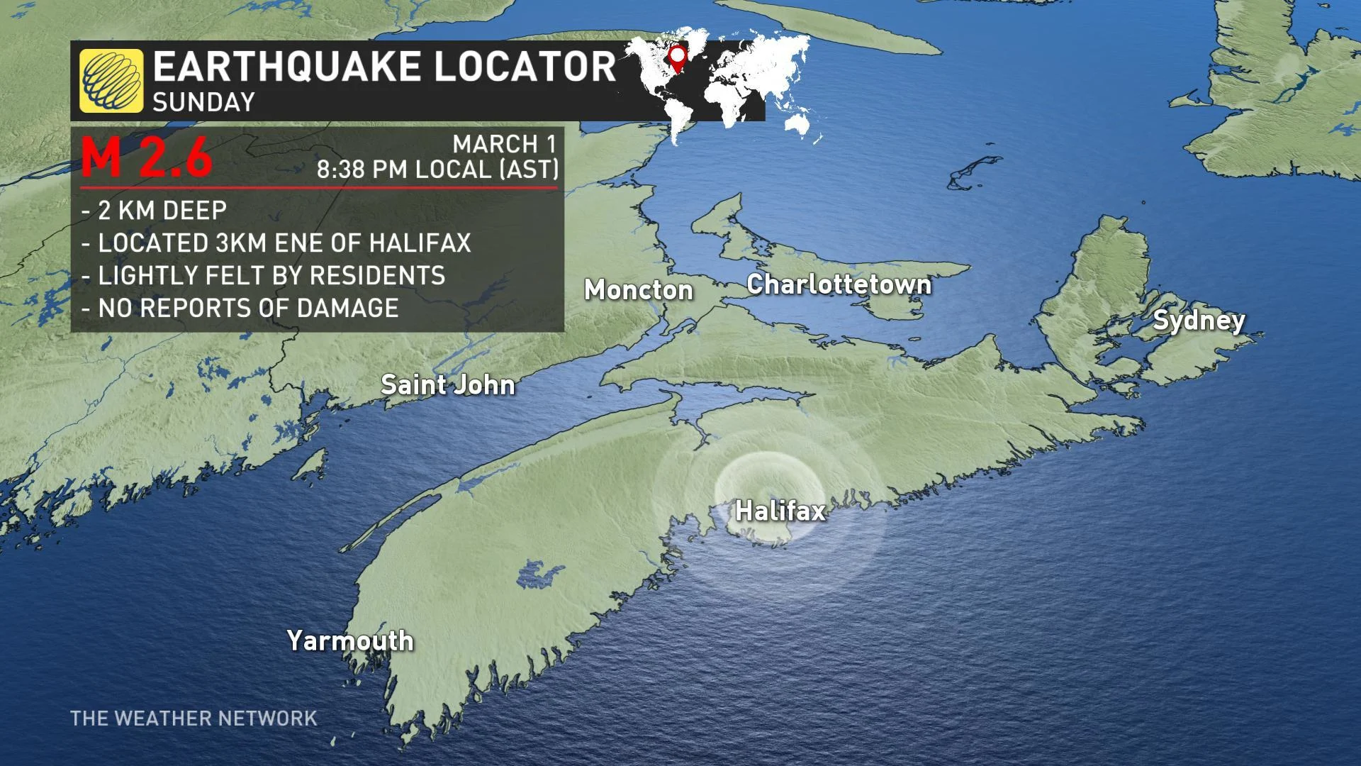 Earthquake Yarmouth