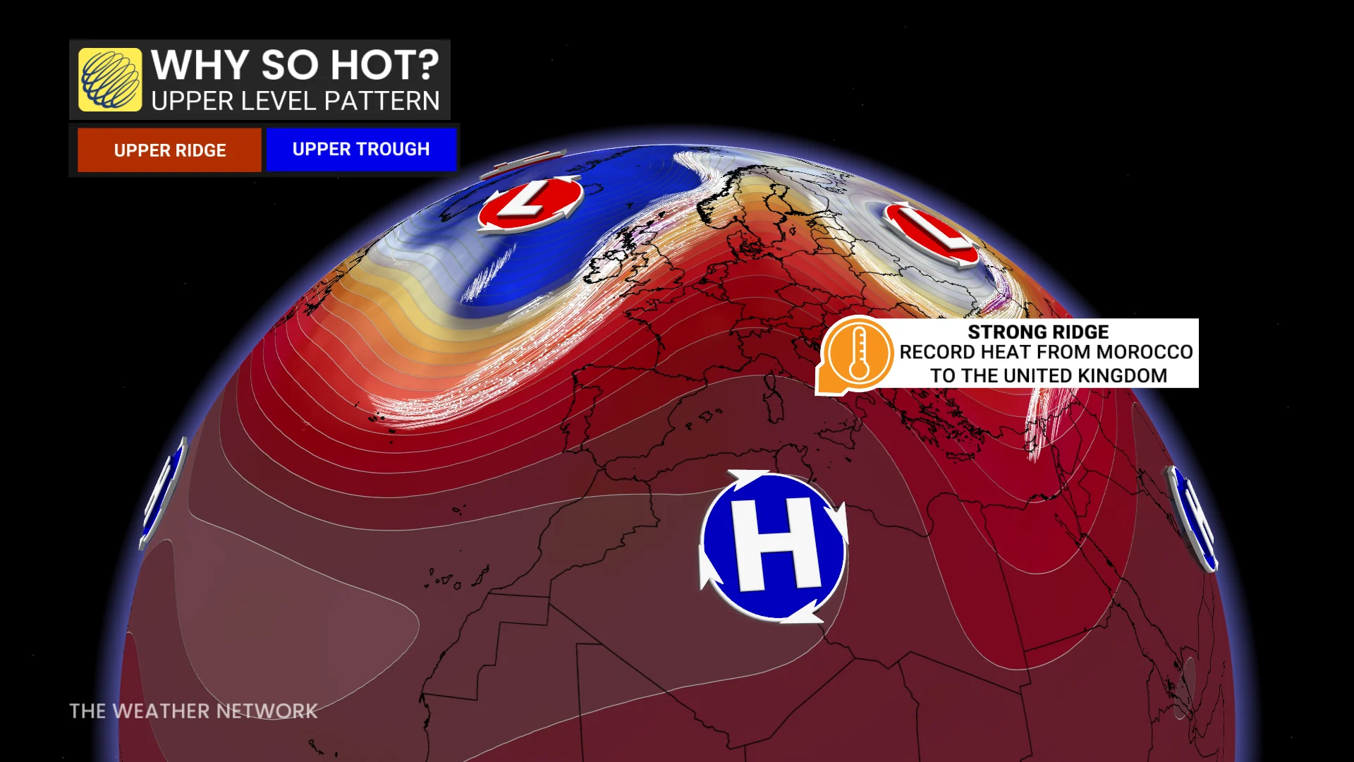 Heat Wave, Record, Hot, Summer, Europe, July 01, 2025. (The Weather Network/Tyler Hamilton)