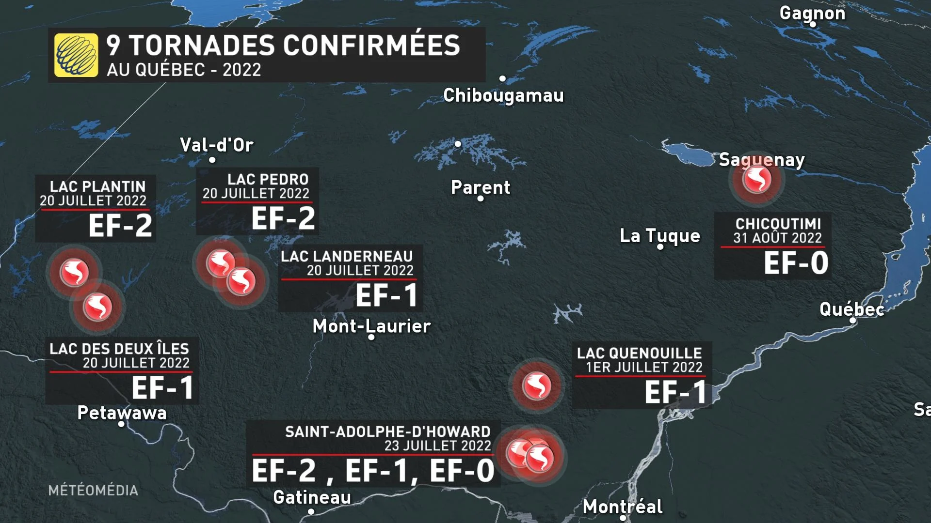 Orages violents un été plus explosif que d'habitude MétéoMédia