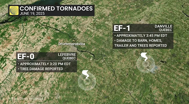 Two tornadoes confirmed in Quebec as severe weather season ramps up ...