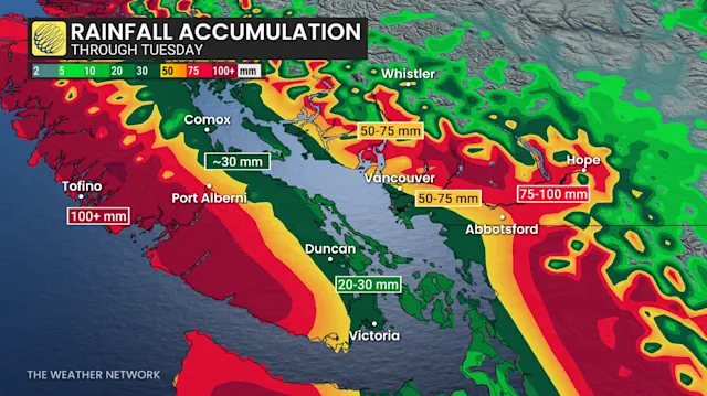 Atmospheric river could rank as high-end event, threatens flood, travel ...