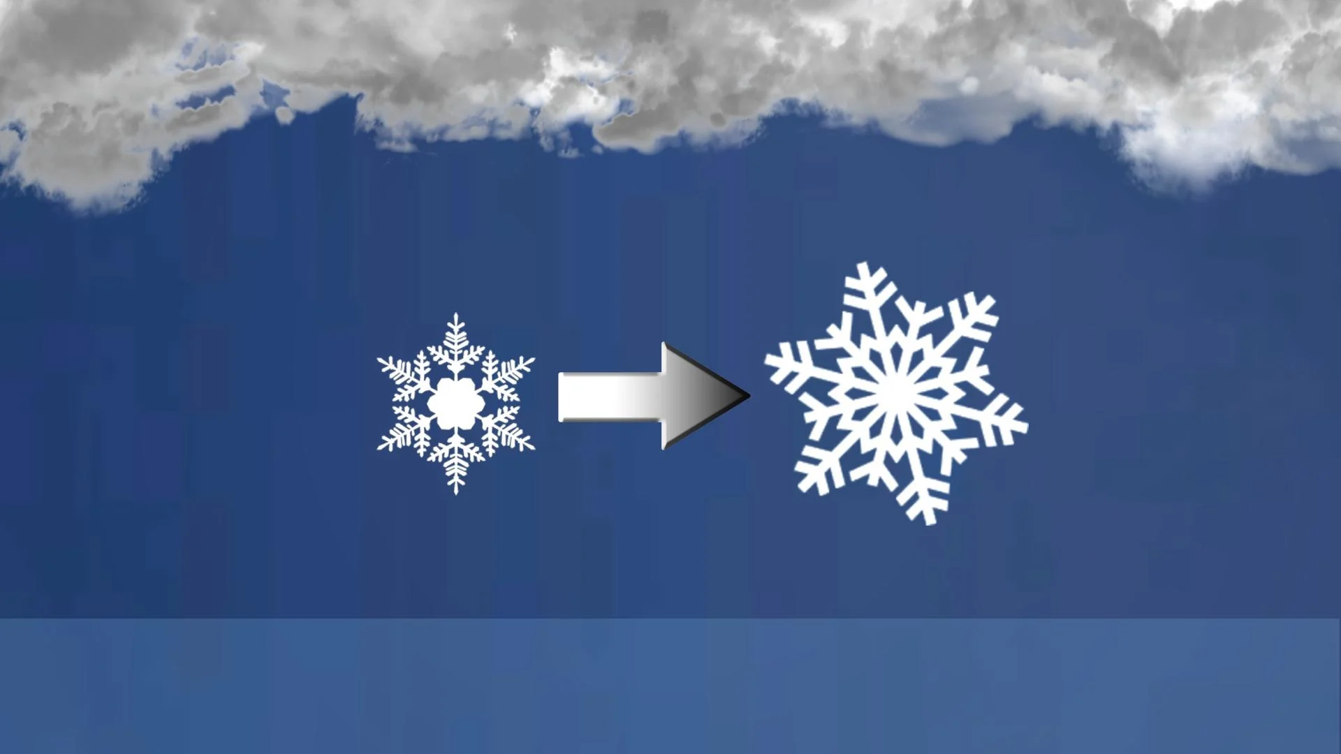 Voici le type de neige du système en place