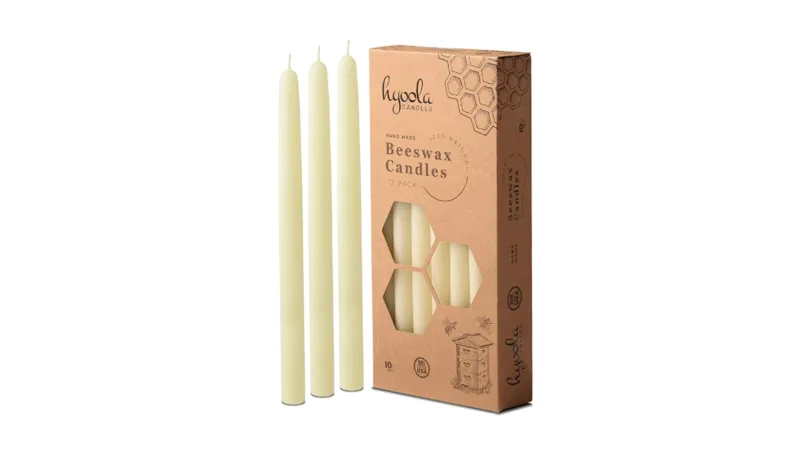 Amazon, beeswax taper candles, CANVA, outdoor dining essentials