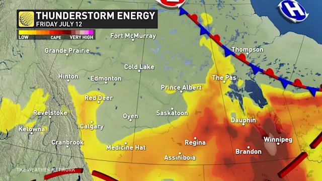 Severe storm risk, extreme heat continues through Thursday over the ...