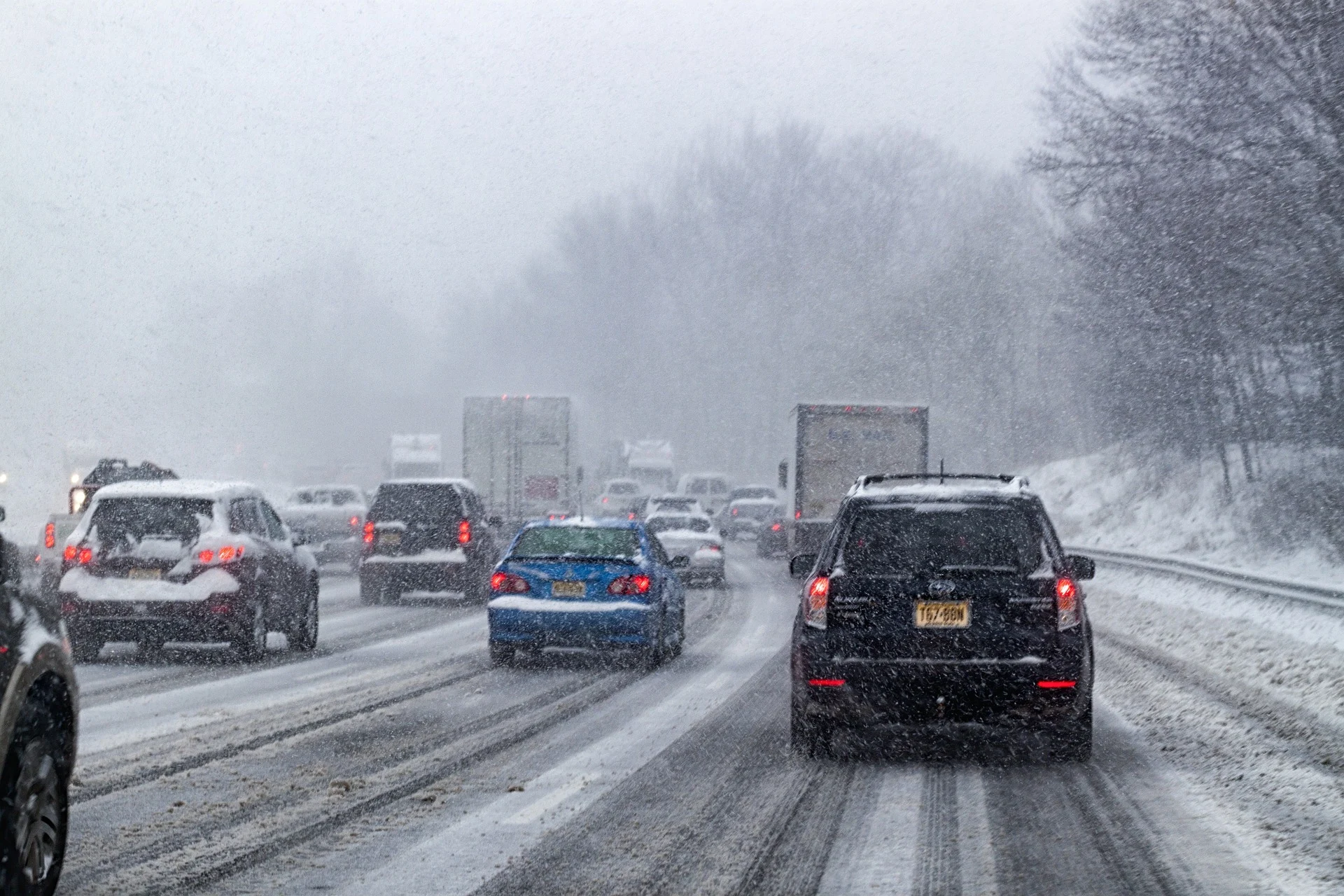 Neige : déplacements difficiles lundi matin