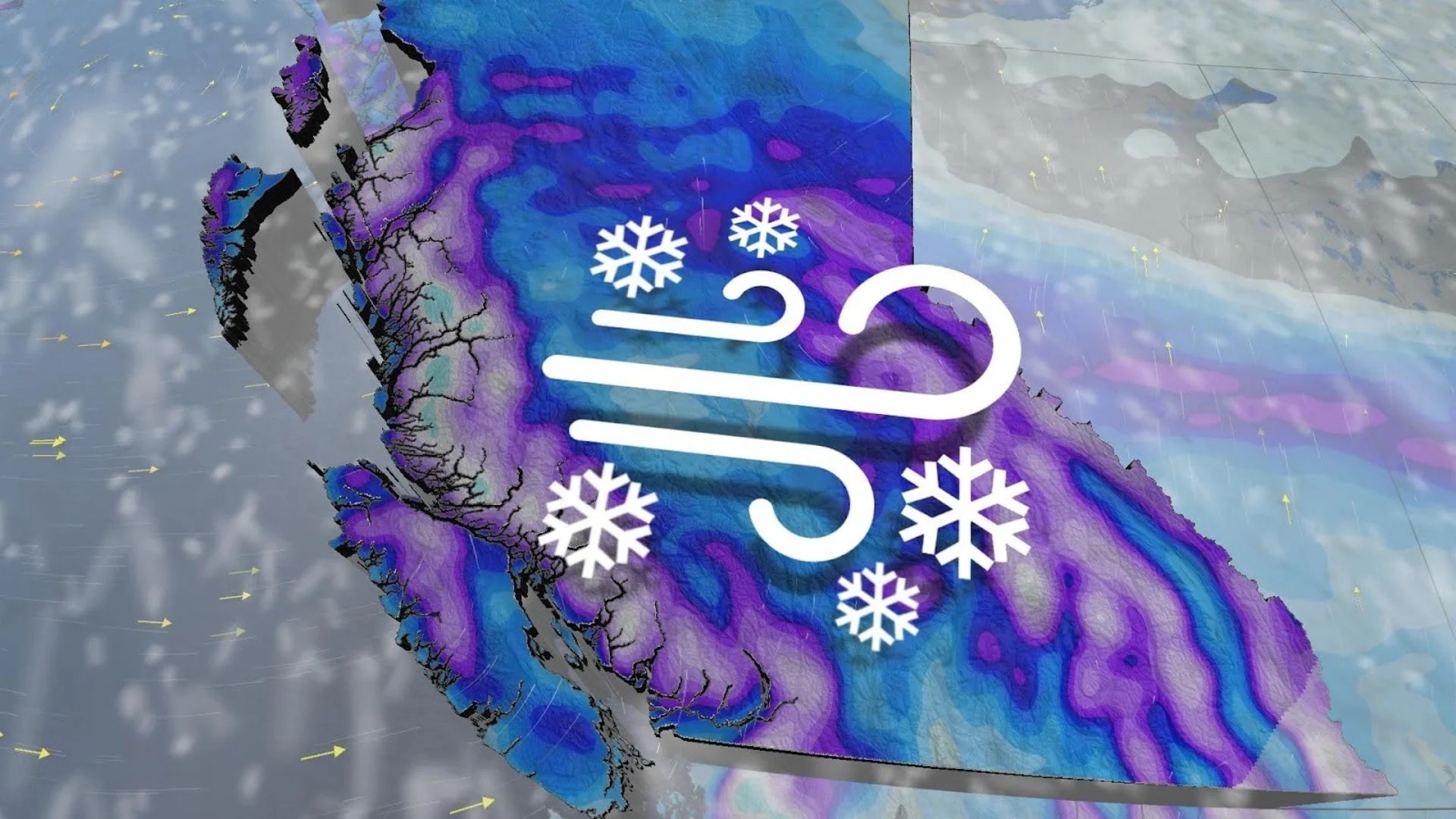 Cold air brings a low-elevation snow risk to B.C. this week