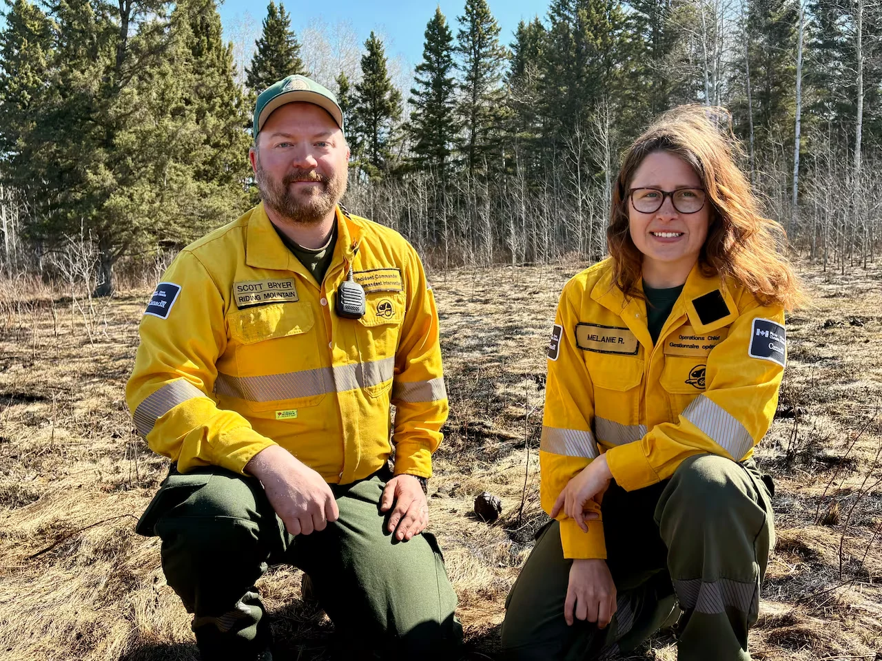 Scott Bryer and Melanie Robinson of Parks Canada/Michele McDougall/CBC