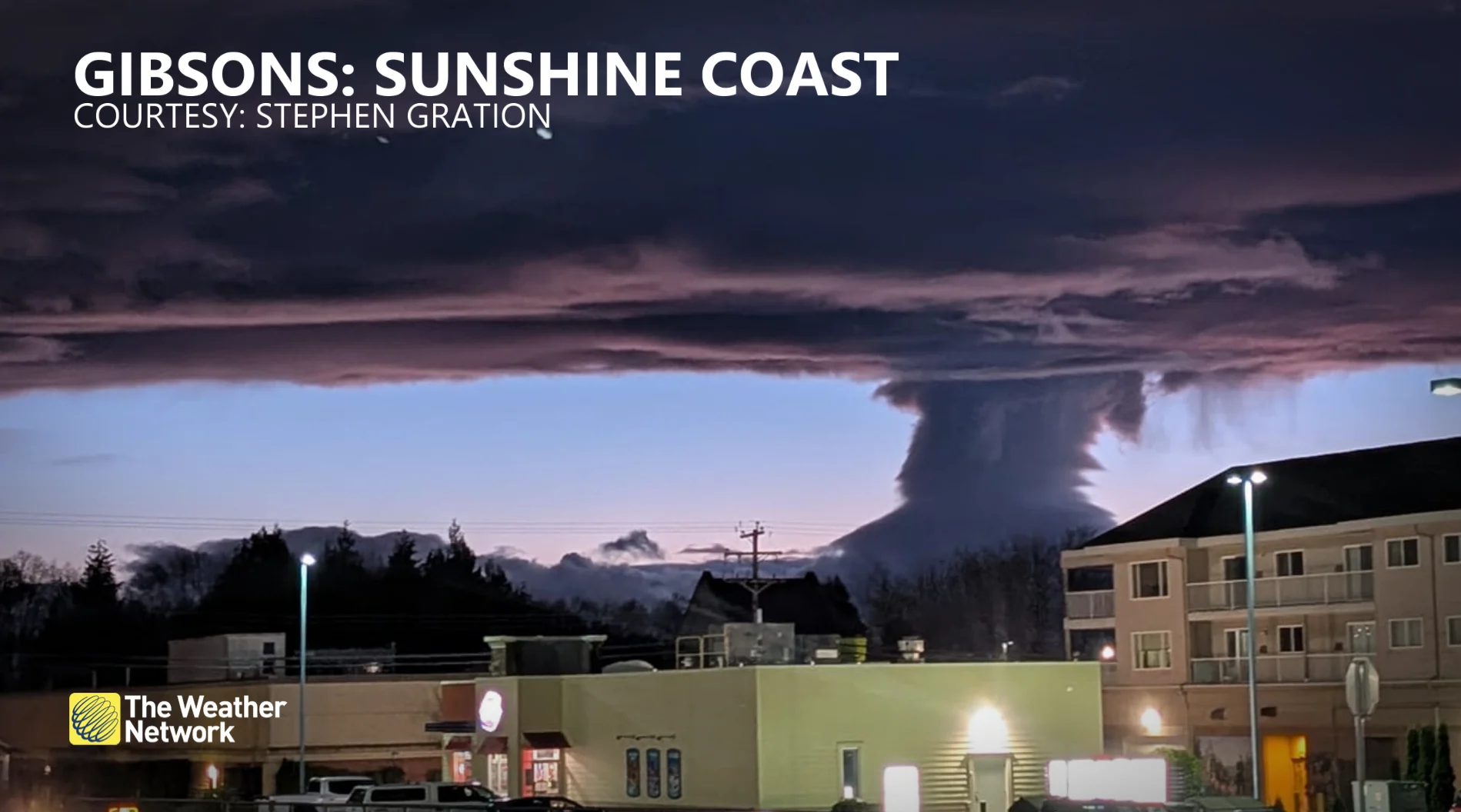 Gibsons mysterious cloud - Stephen Gration