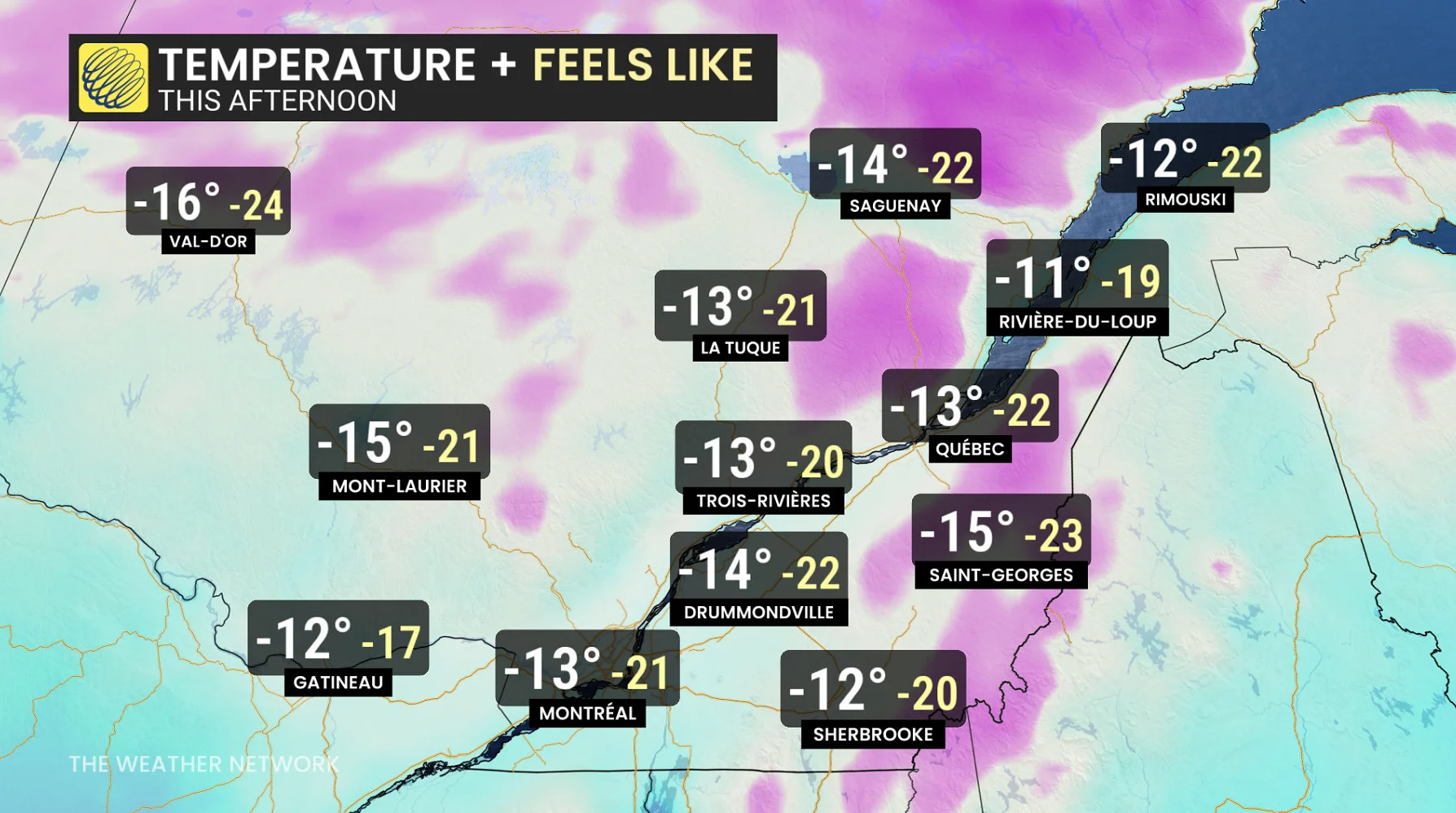 Baron - Quebec wind chill - Dec 8